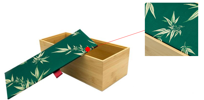 natural bamboo storage box