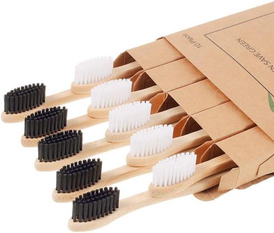 bamboo toothbrush set